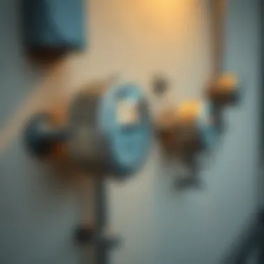 Detailed utility meter installations