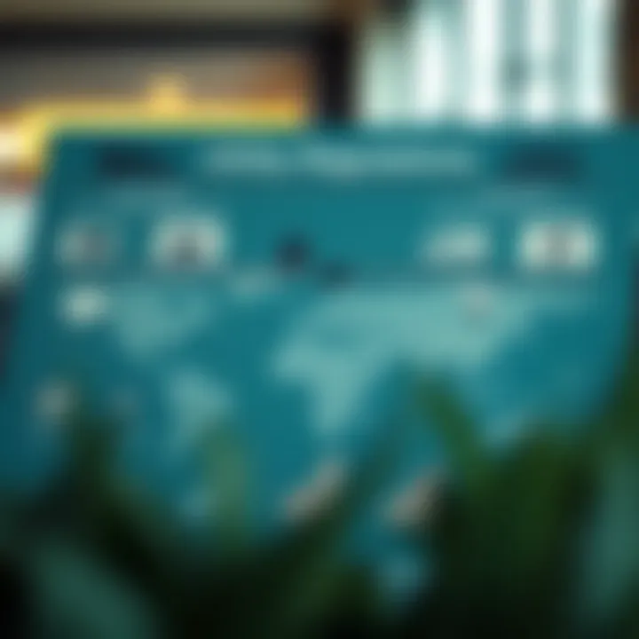 Infographic on utility regulations in Dubai