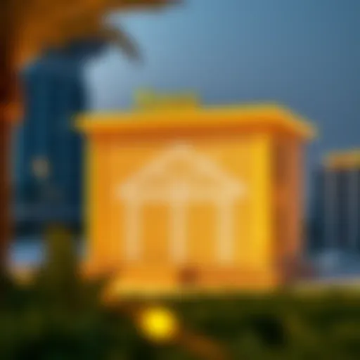 Illustration depicting the Fewa bill structure in Dubai