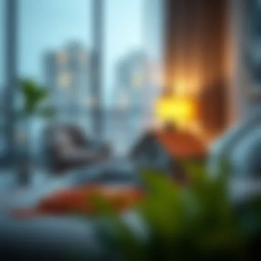 Conceptual illustration of renters insurance protecting valuables