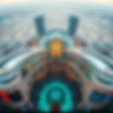 Aerial view of Dubai Mall showcasing its architectural grandeur