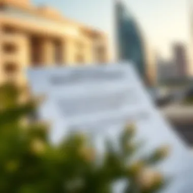Overview of Tenancy Contracts An overview of a tenancy contract document in Dubai