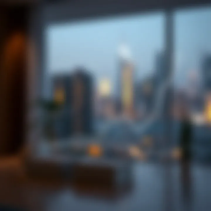 A graphical representation of rental trends in Dubai