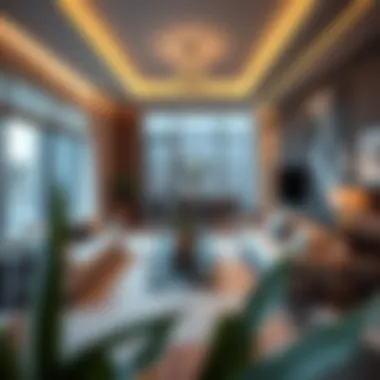 Stylish interiors of a contemporary apartment in Wasl Nook showcasing luxury living.