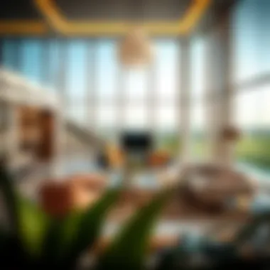 Elegant living spaces in the Yas Golf Collection