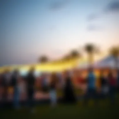 Community events held at Zaabeel Park promoting local engagement